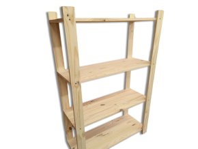 Shelf with 4 Tiers